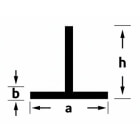 Al. T-profiil 50x50x5 L=6m