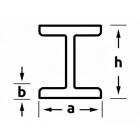Tala IPN 450 L=12100 S235JR+M